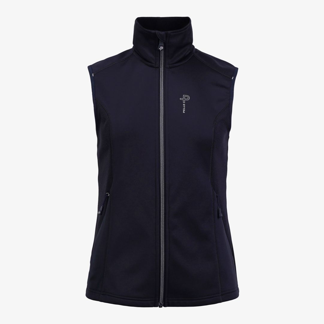 W Plannard Vest, Dk Navy Blue Denna väst är tillverkad i PLANNARD GRID™ 4-vägsstretchtyg med fukttransporterande egenskaper W Plannard Vest, Dk Navy Blue Denna väst är tillverkad i PLANNARD GRID™ 4-vägsstretchtyg med fukttransporterande egenskaper