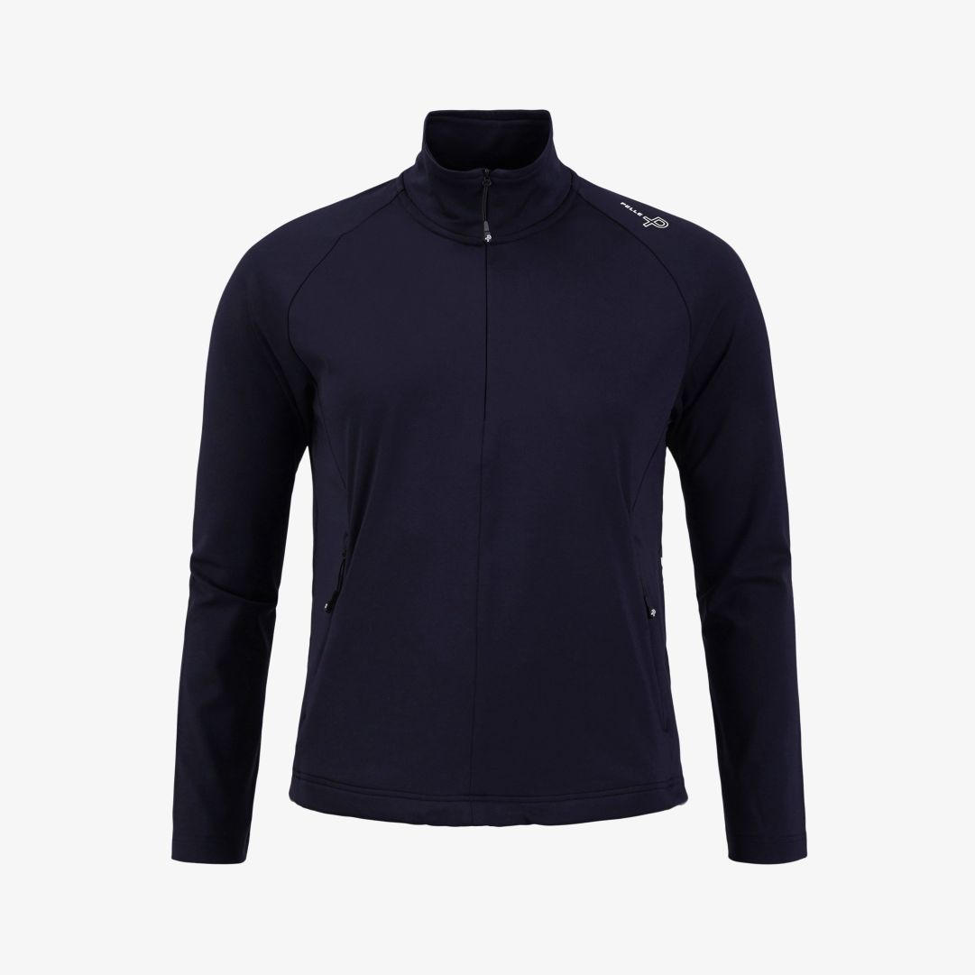 W Propulsion Halfzip, Dk Navy Blue Denna stretchiga och funktionella half-zip ger en sval och bekväm känsla W Propulsion Halfzip, Dk Navy Blue Denna stretchiga och funktionella half-zip ger en sval och bekväm känsla
