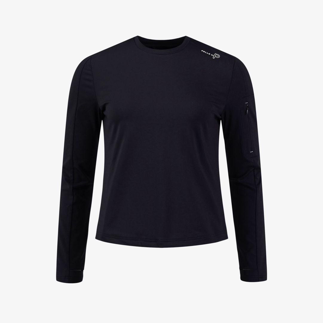 W Propulsion Sweater, Ink Denna stretchiga och funktionella sweatshirt ger en sval och bekväm känsla
