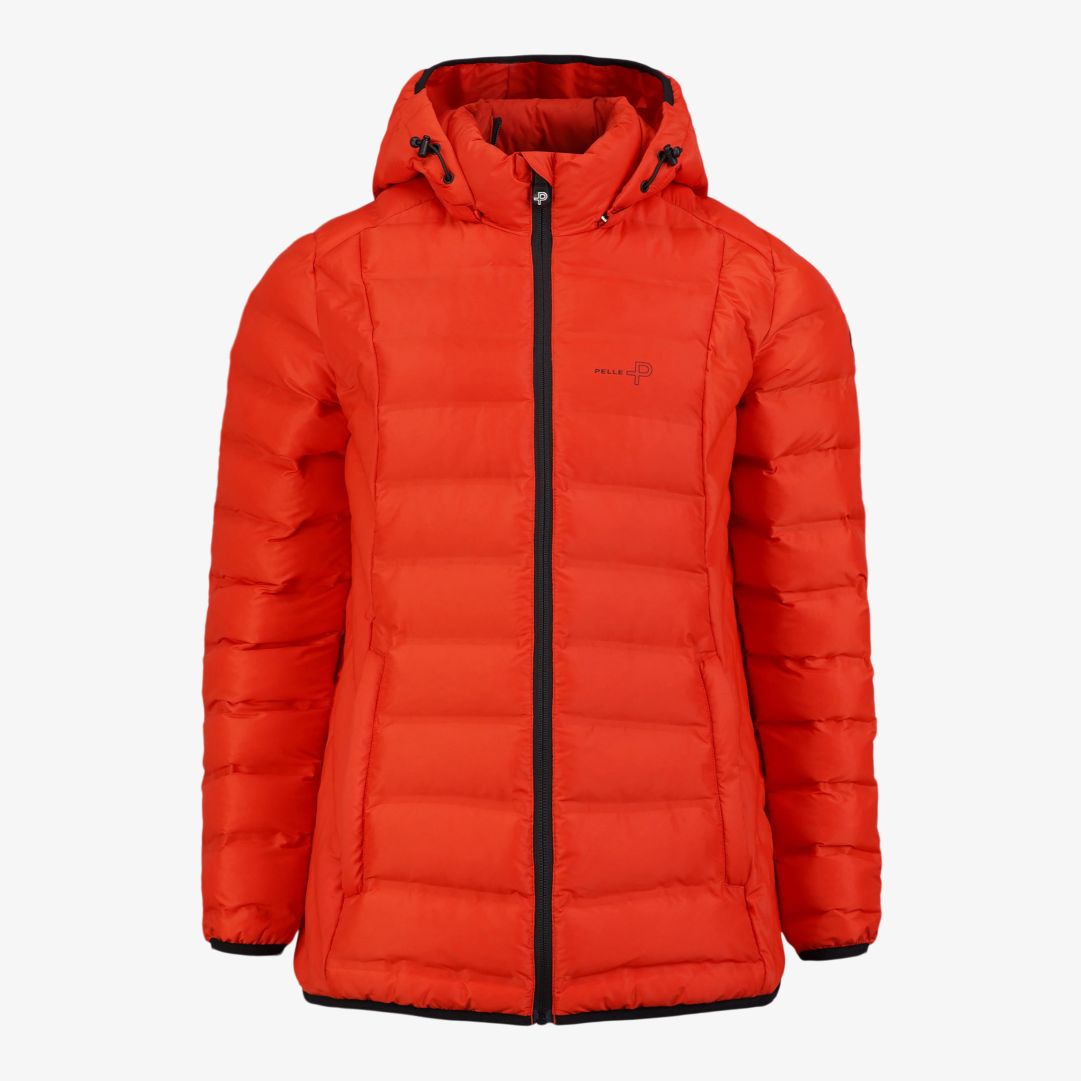 W Tempest Jacket, Pyrrole Orange Denna vindtäta och värmande dunfria jacka är utvecklad för att fungera som ett perfekt alternativ mellan säsongerna d