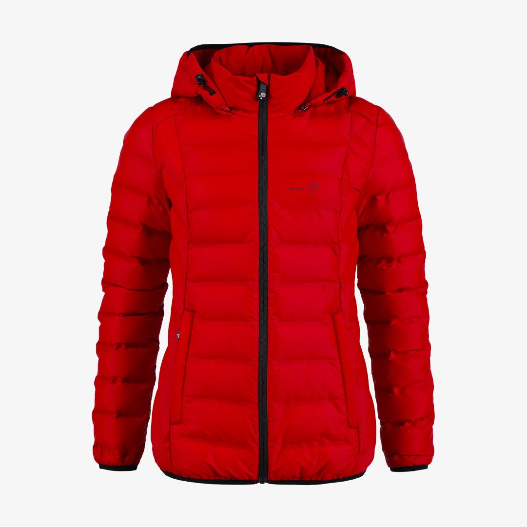 W Tempest Jacket, Race red Denna vindtäta och värmande dunfria jacka är utvecklad för att fungera som ett perfekt alternativ mellan säsongerna då vädr