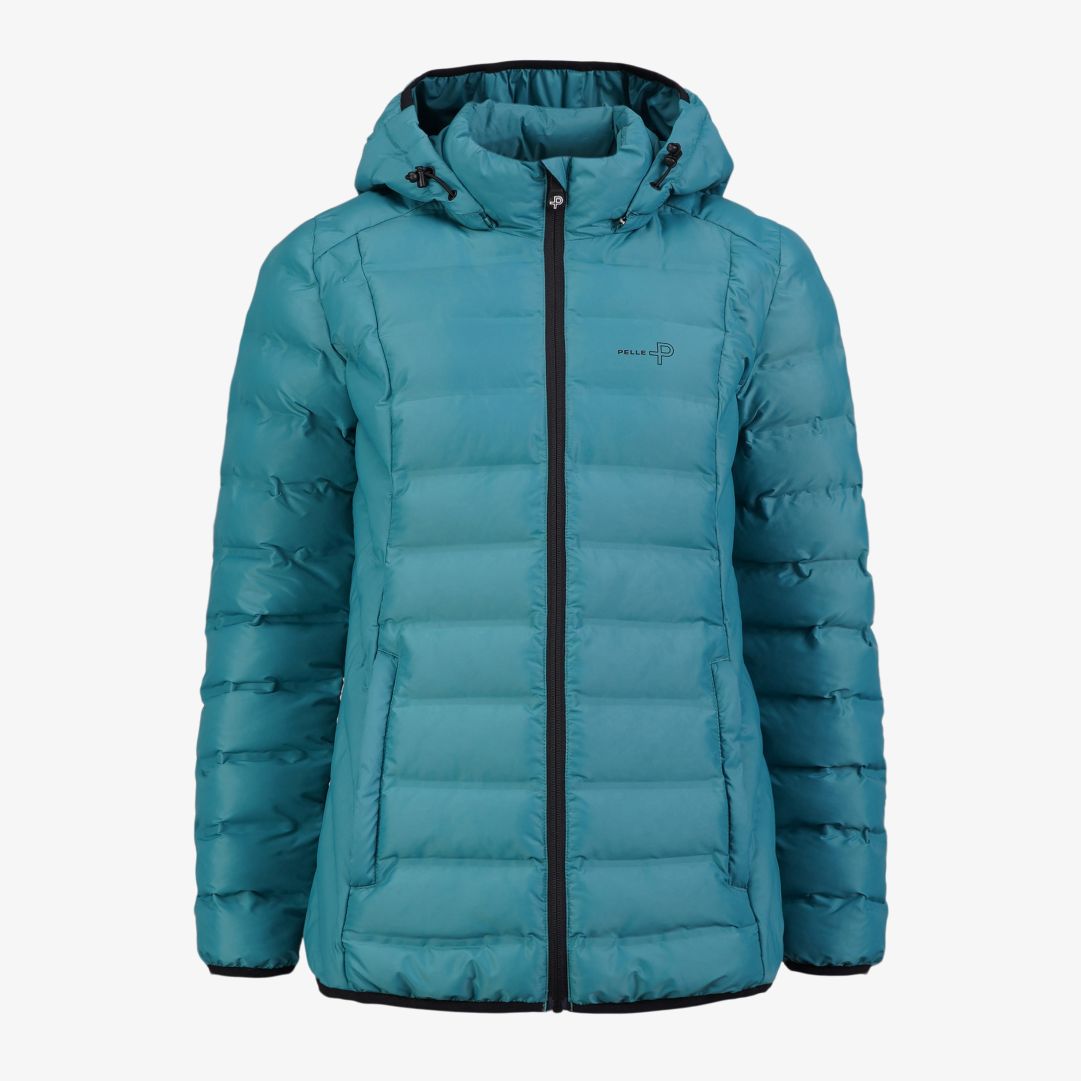 W Tempest Jacket, Green Bay Denna vindtäta och värmande dunfria jacka är utvecklad för att fungera som ett perfekt alternativ mellan säsongerna då väd