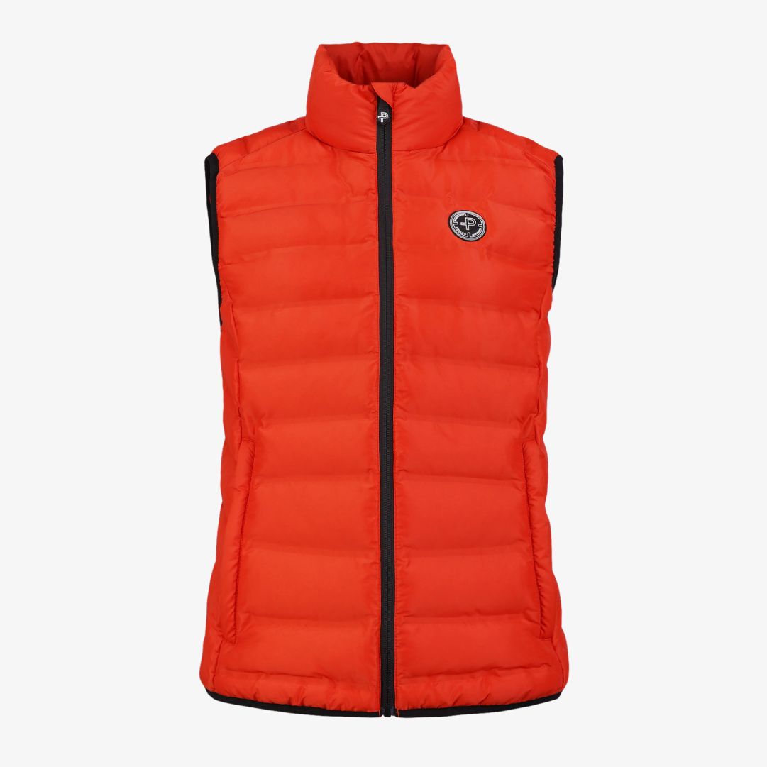 W Tempest Vest, Pyrrole Orange Denna vindtäta och värmande dunfria väst är utvecklad för att fungera som ett perfekt alternativ mellan säsongerna då v