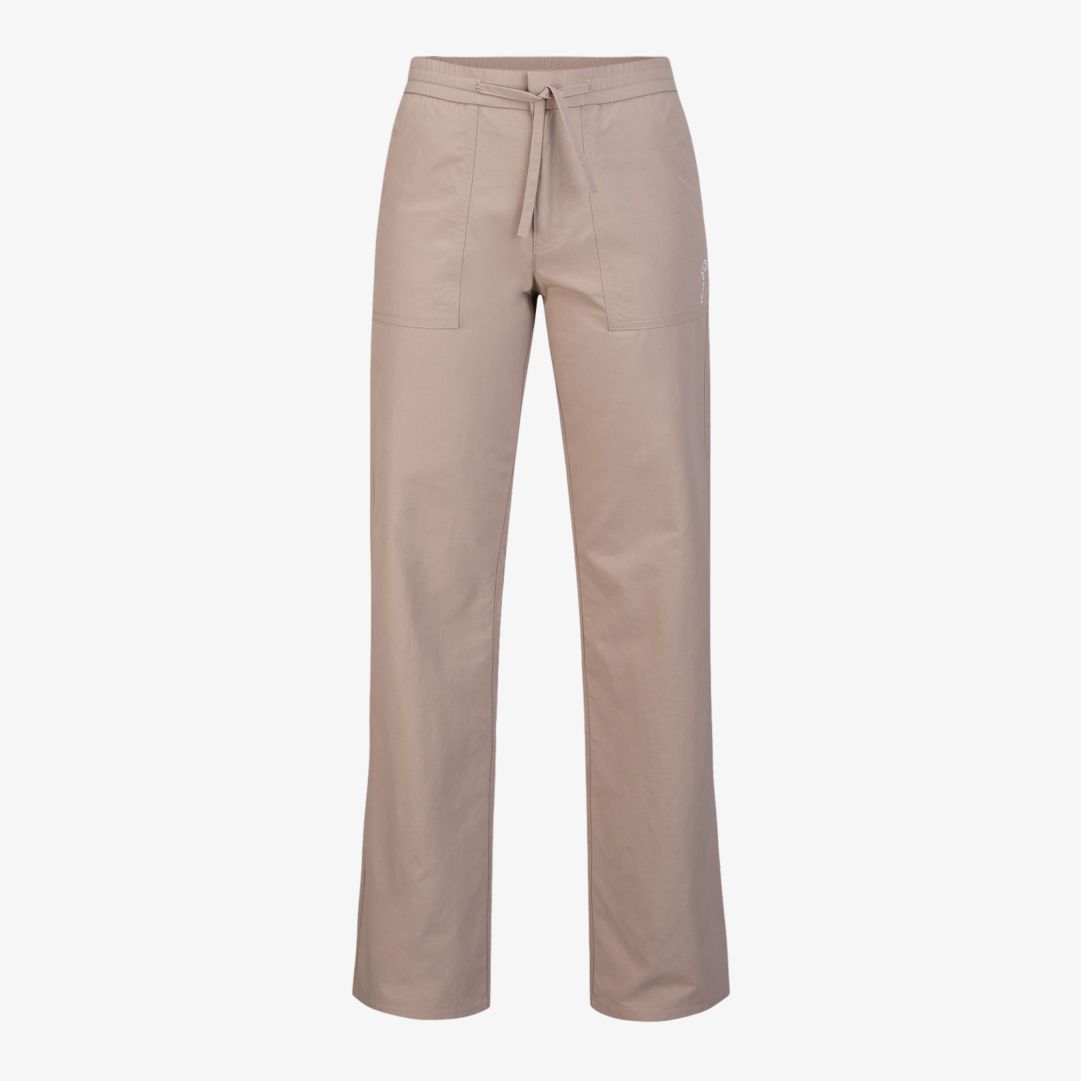 W Vela FD Trousers, Tumbled Stone Byxor i tålig och snabbtorkande Ripstop med dragkedja, justerbar midja, två påsydda framfickor och två påsydda bakfi