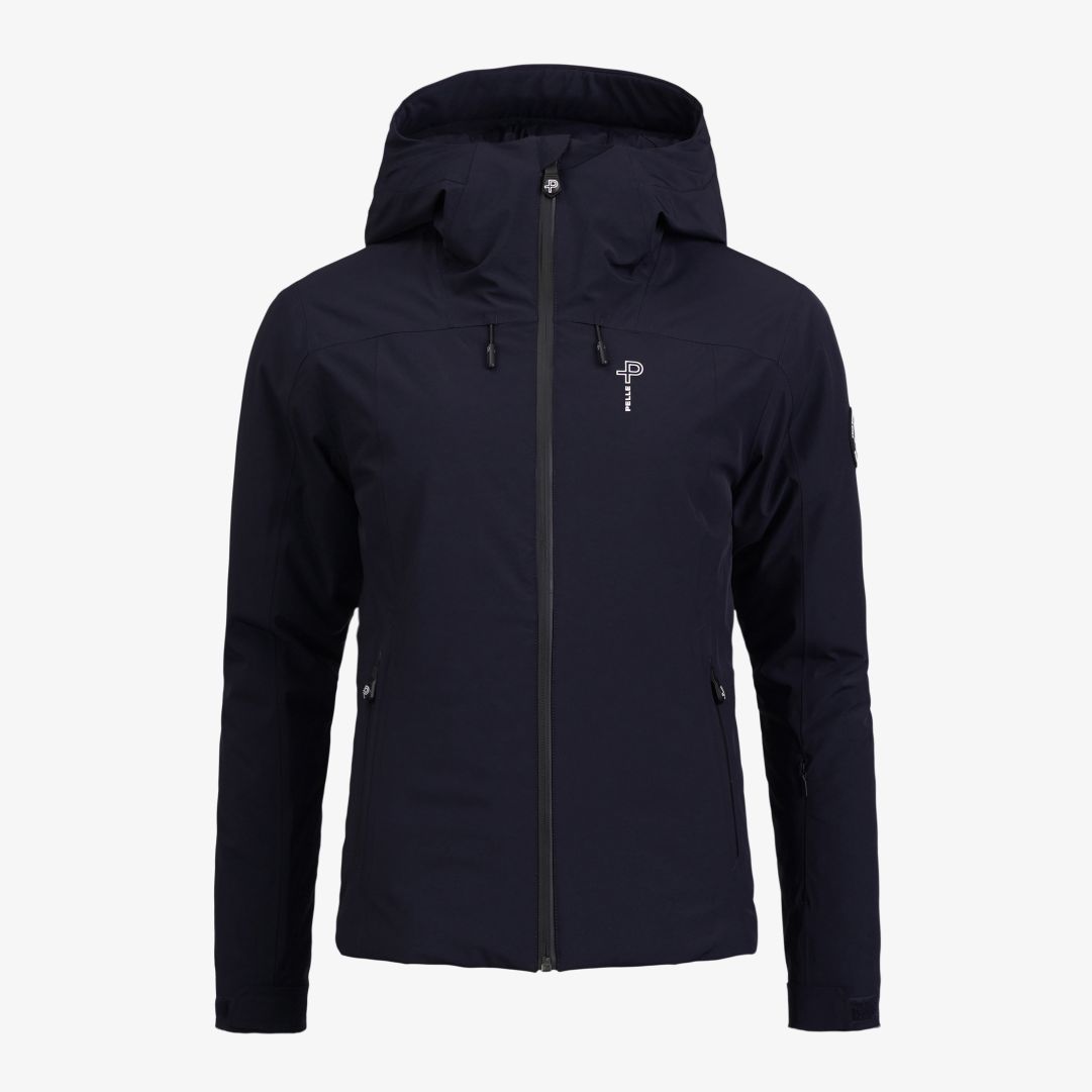 W Ardor Jacket, Dk Navy Blue Denna vind- och vattentäta jacka har en normal passform och är tillverkad i ett vattentätt och andningsbart material med