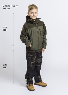 Pinewood® Lappland Camou Byxa Barn 6985