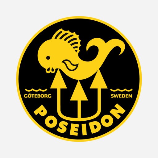 Poseidon Logo Sticker