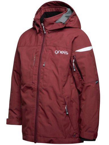 Brisk vinterjacka från Gneis i färgen dark red