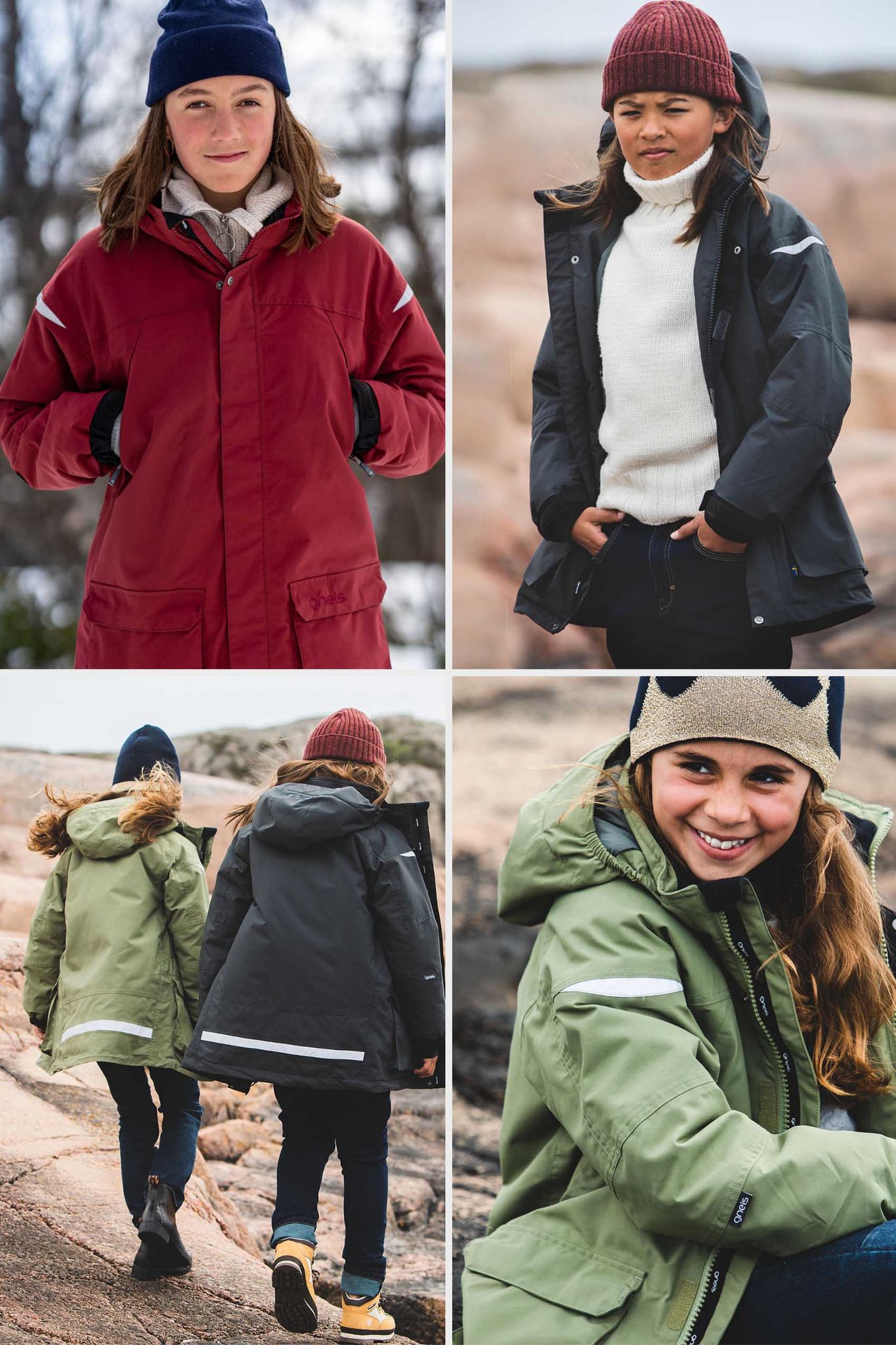 Parka för barn från Gneis barnkläder