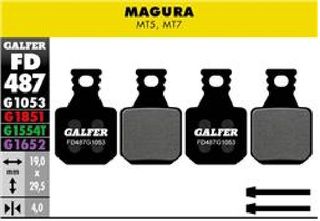 Galfer Jarrupalat Standard Compound Magura MT5 MT7
