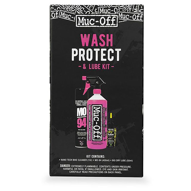MUC-OFF Wash, Protect and Dry Lube Kit