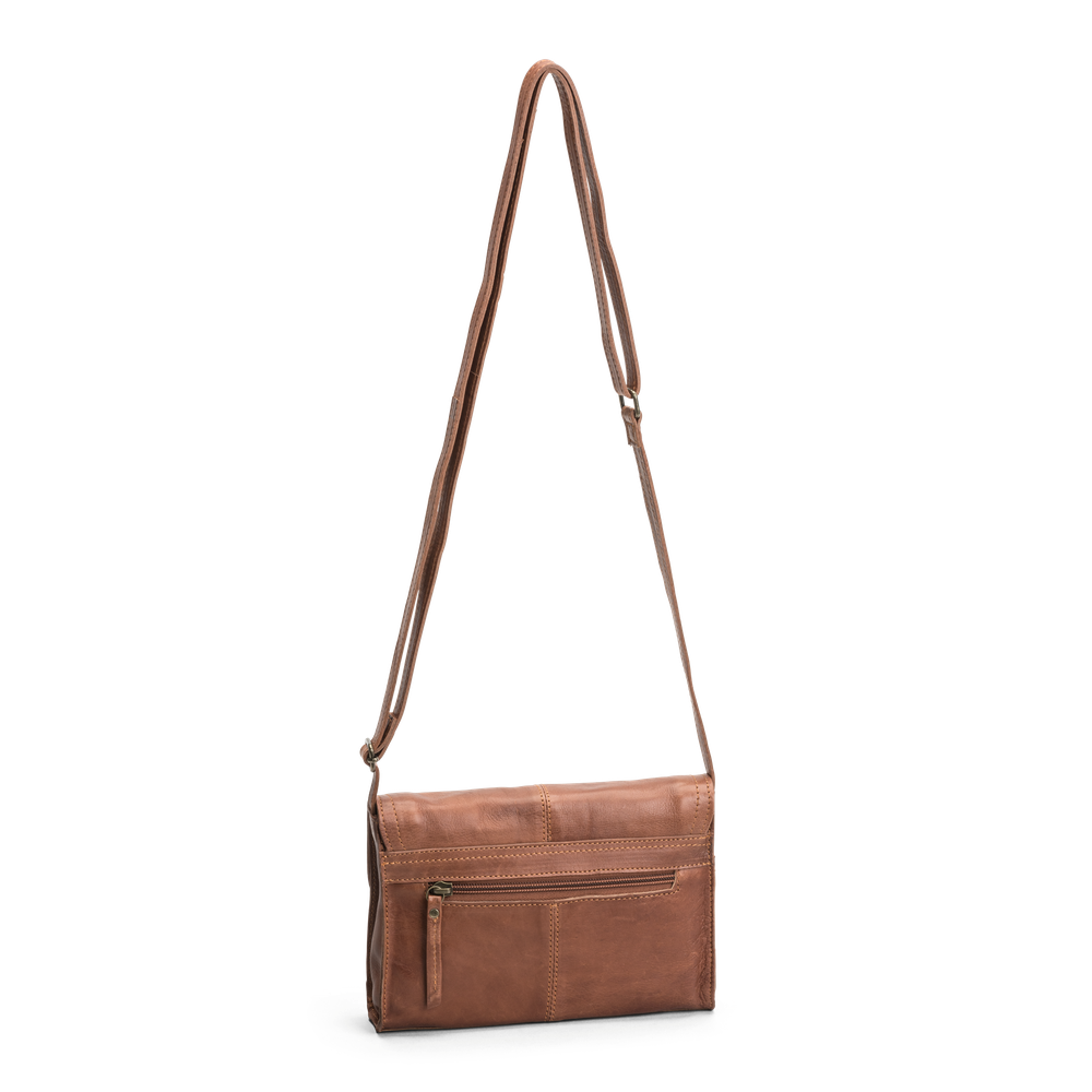 Flapbag i skinn Flapbag i skinn