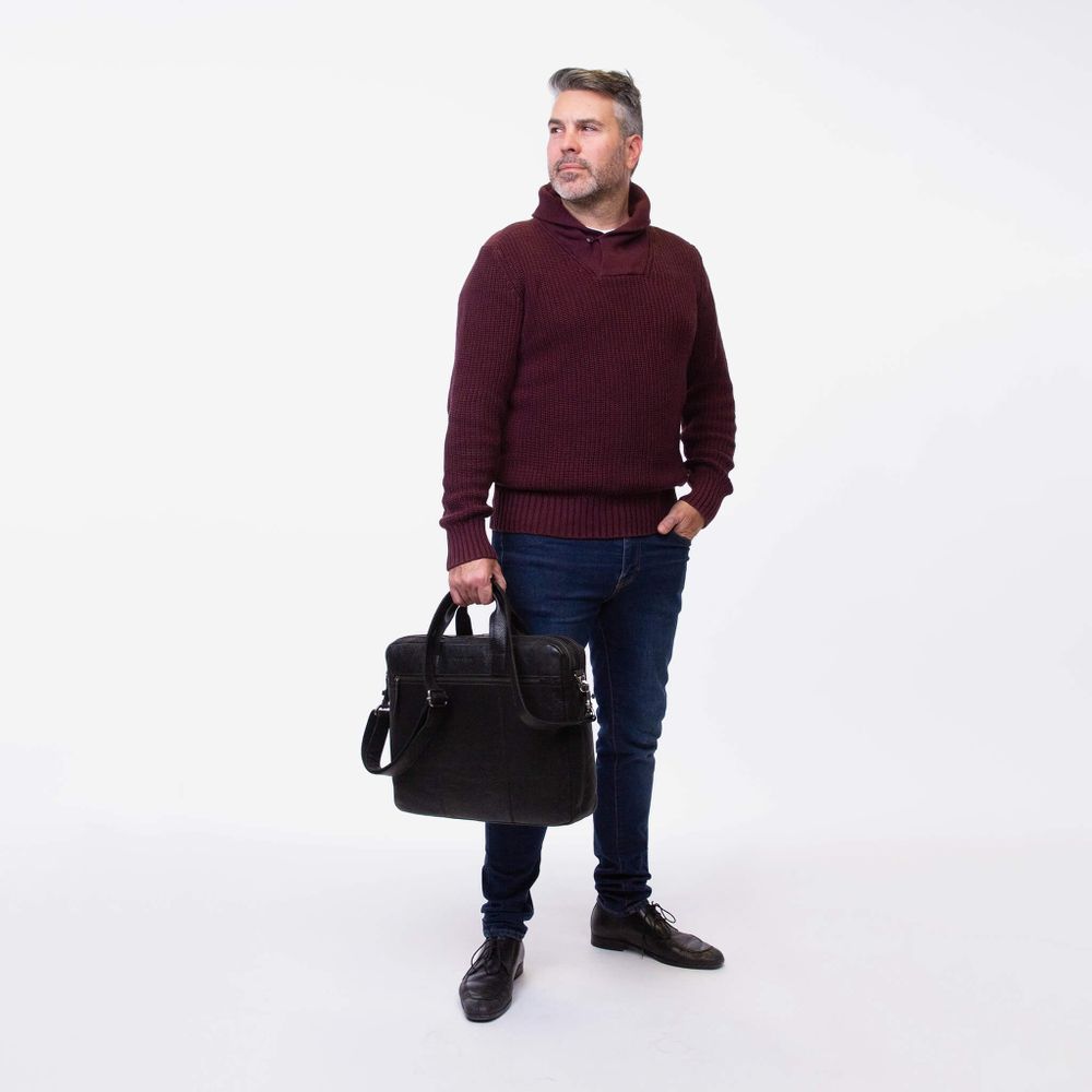 PC-veske Briefcase skinn PC-veske Briefcase skinn