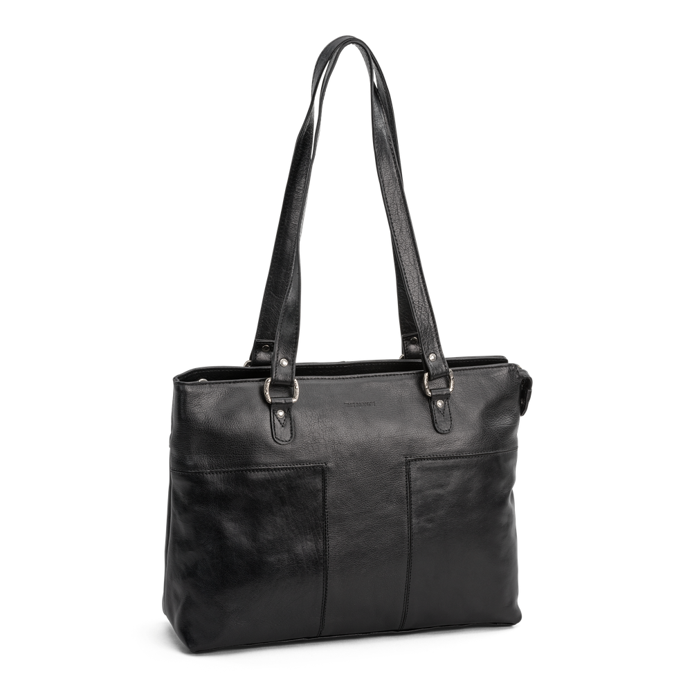 Tote bag 13,3" i skinn Tote bag 13,3" i skinn