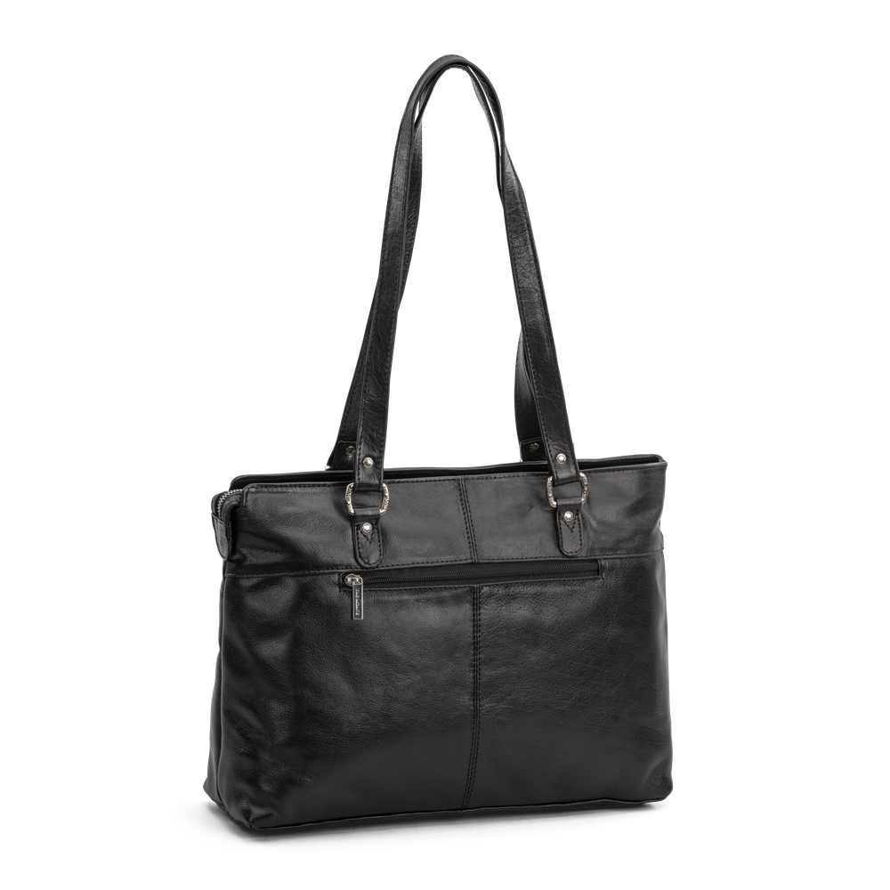 Tote bag 13,3" i skinn Tote bag 13,3" i skinn