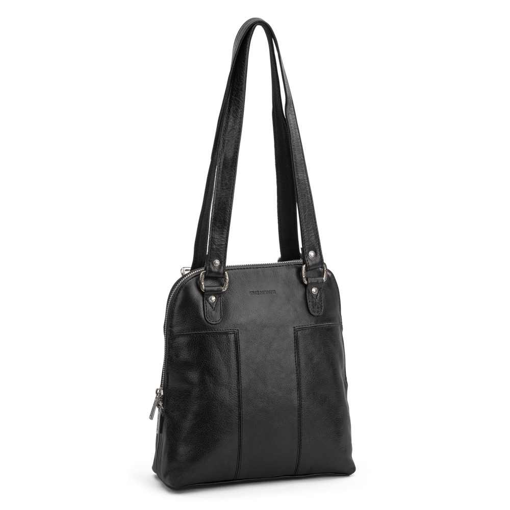 Ryggsekk & Shopper 2i1 i skinn Ryggsekk & Shopper 2i1 i skinn