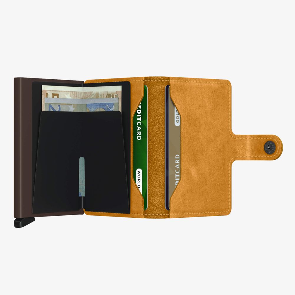 Miniwallet Vintage Ochre Miniwallet Vintage Ochre