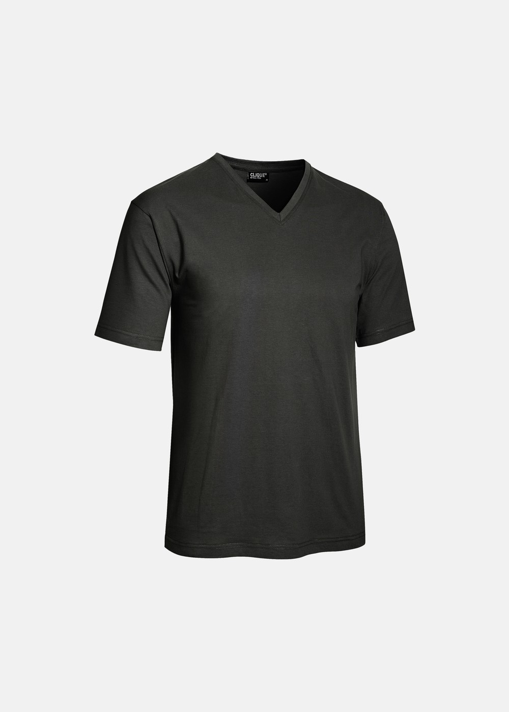 V-Neck T-Shirt, Black, 3xl,  T-Shirts