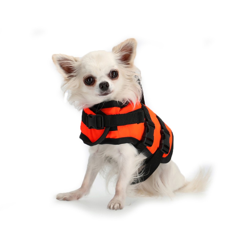 Doggy Life Vest, Orange, 3-8,  Flytvästar