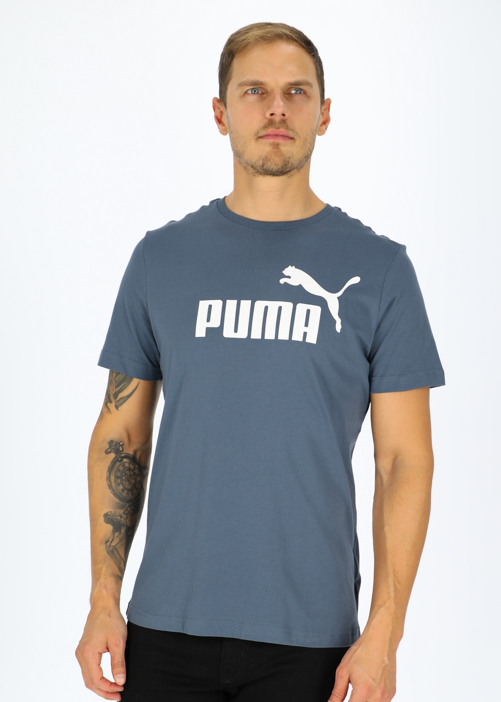 Ess Logo Tee (S), Evening Sky, S,  T-Shirts Ess Logo Tee (S), Evening Sky, S,  T-Shirts