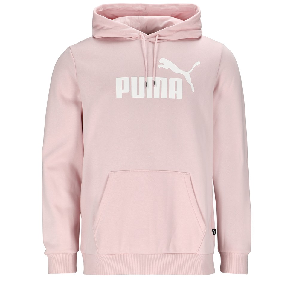 Ess Big Logo Hoodie Fl (S), Chalk Pink, S,  Hoodies