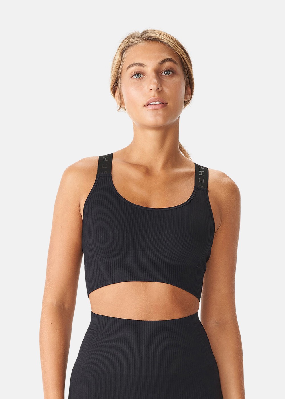 Seamless Rib Sportsbra, Black, Xs-S,  Löparkläder Seamless Rib Sportsbra, Black, Xs-S,  Löparkläder