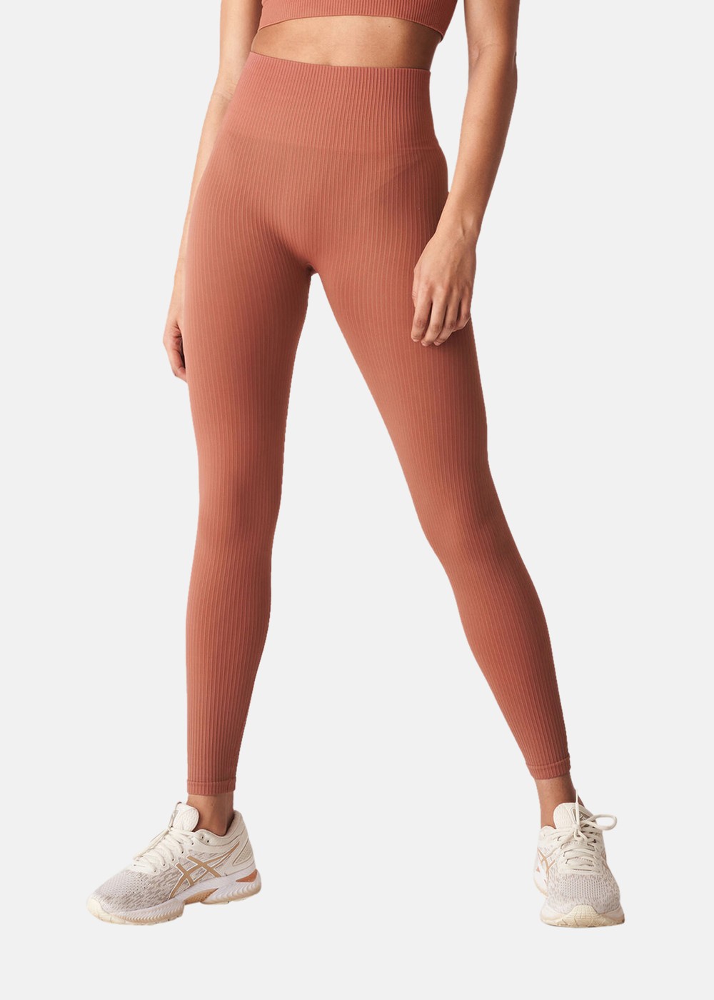 Seamless Rib Tights, Copper Brown, M-L,  Långa Tights Seamless Rib Tights, Copper Brown, M-L,  Långa Tights