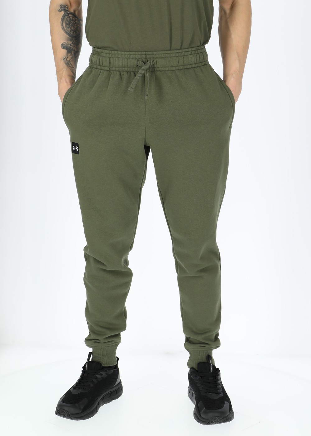 Ua Rival Fleece Joggers, Marine Od Green, S,  Sweatpants