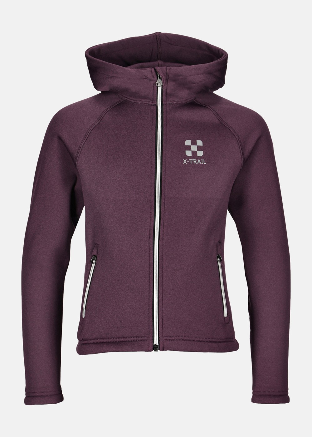 Training Zip Hood Jr, Plum Melange, 160,  Hoodies Training Zip Hood Jr, Plum Melange, 160,  Hoodies