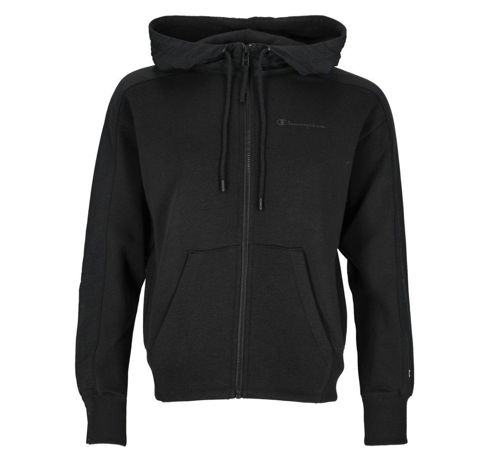 W Hooded Full Zip Sweatshirt F, Black Beauty, S,  Hoodies