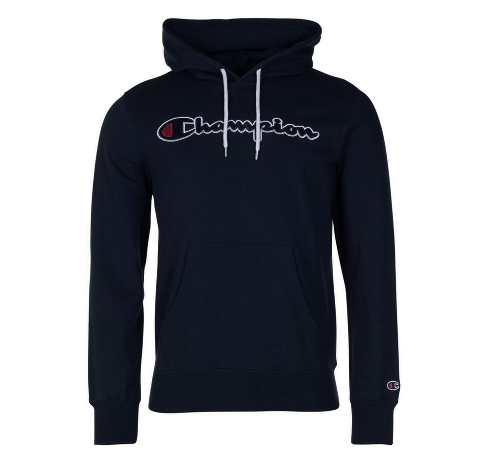 M Hooded Sweatshirt Big Logo C, Navy Blazer, S,  Hoodies