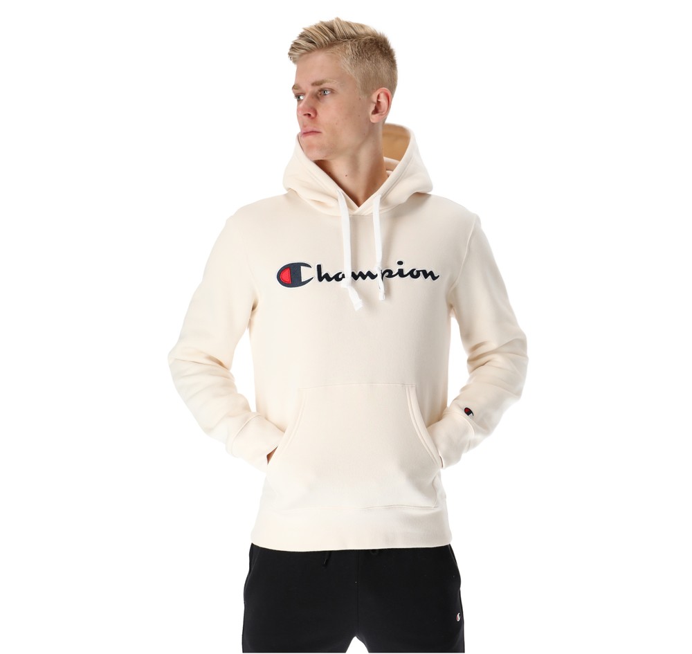 M Hooded Sweatshirt Big Logo C, Whisperwhite, S,  Hoodies