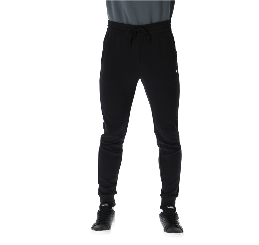 M Rib Cuff Pants, Black Beauty, S,  Sweatpants