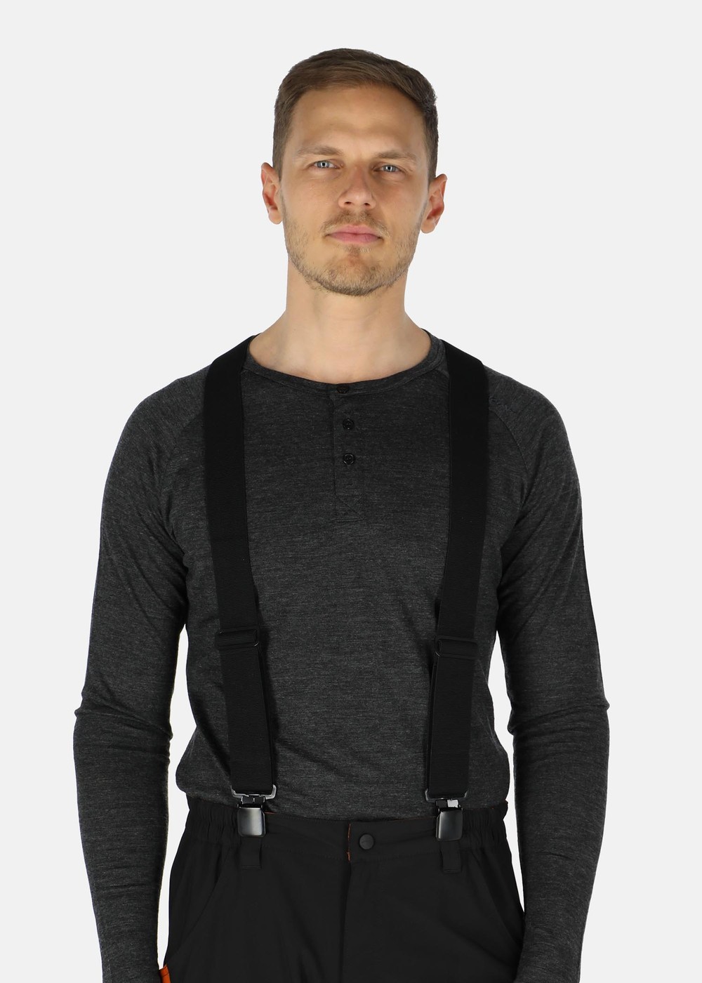 Suspenders, Black, Onesize,  Vandringsbyxor