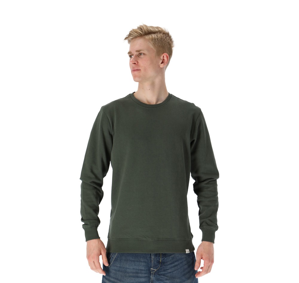 6197729, Sweat - Morgan Crew O, Deep Forest, S,  Sweatshirts