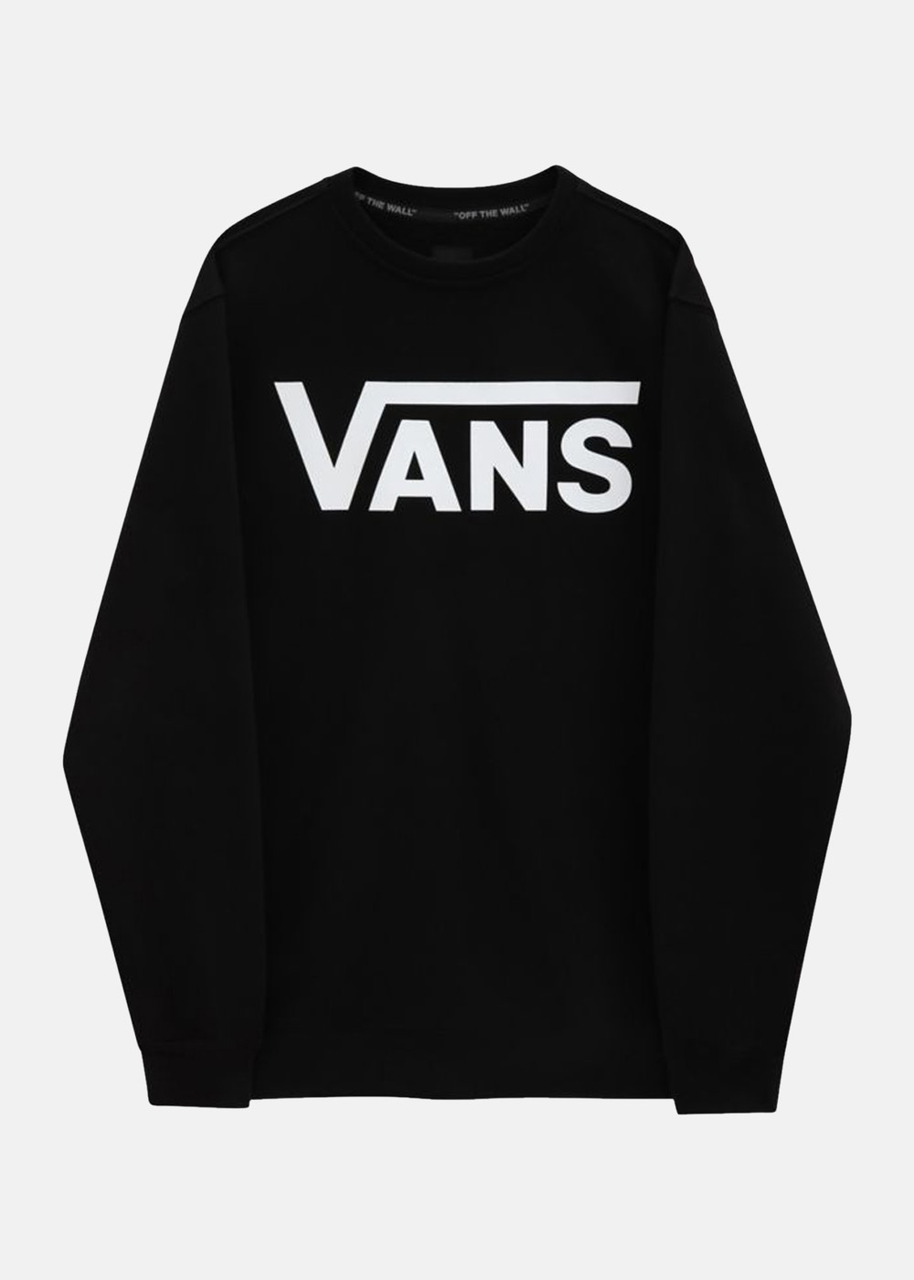 Vans Classic Crew Ii, Black/White, M,  Sweatshirts