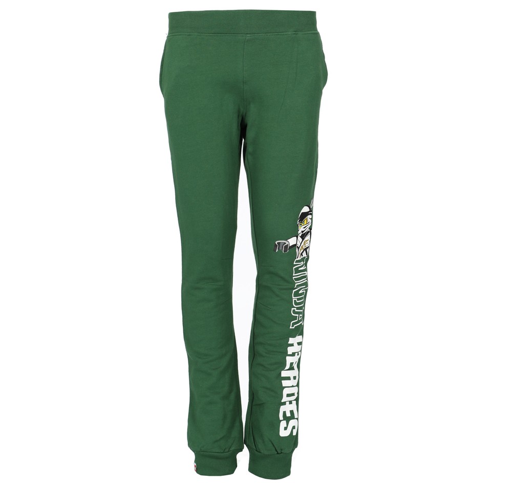 M12010236 - Sweatpants, Dark Green, 140,  Vardagsbyxor