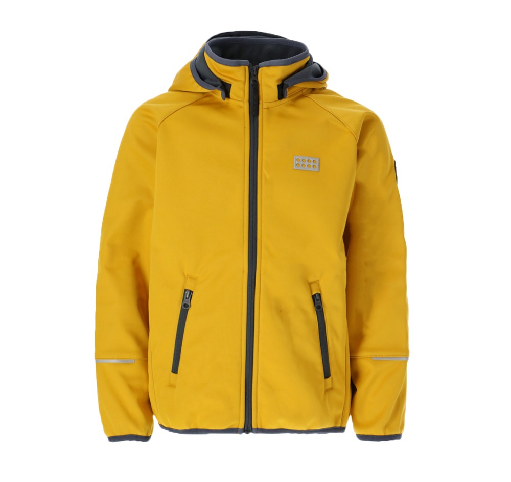 Lwsky 764 - Softshell Jacket, Yellow, 110,  Softshelljackor