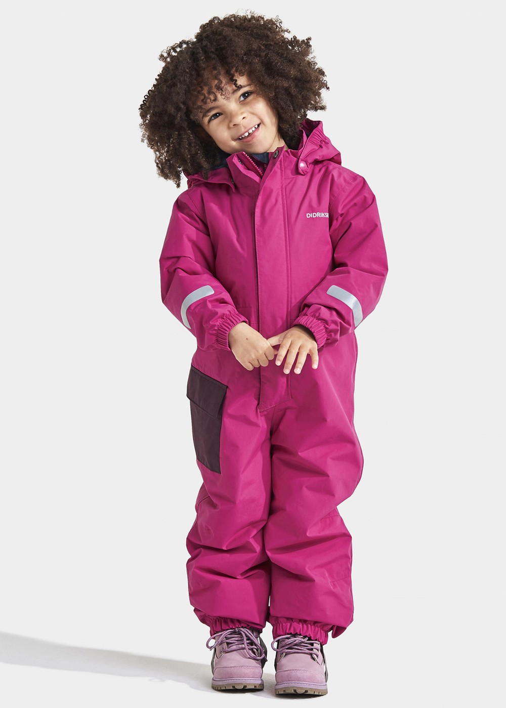 Hailey Kids Coverall, Lilac, 90,  Vinteroveraller