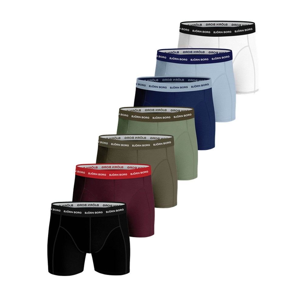 Essential Boxer 7p, Multipack 3, S,  Kalsonger