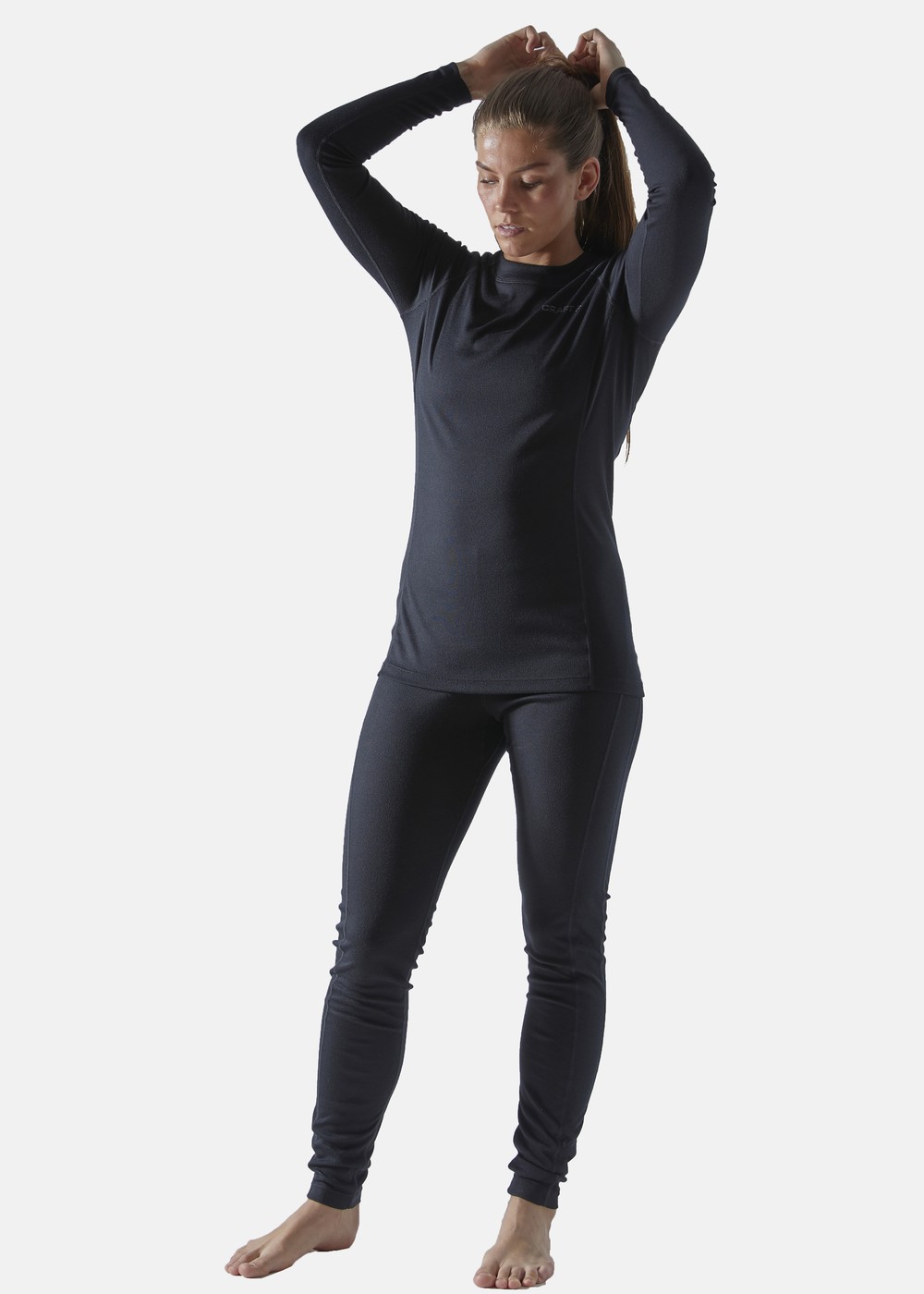 Core Warm Baselayer Set W, Black, Xs,  Underställs-Set