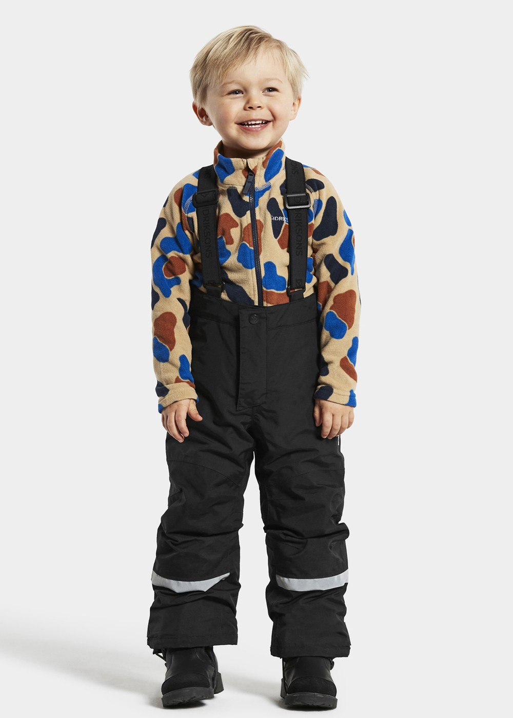 Idre Kids Pants 5, Black, 110,  Skidbyxor