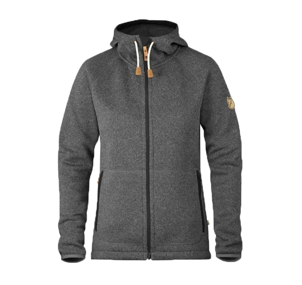 Övik Fleece Hoodie W, Dark Grey, Xl,  Sweatshirts