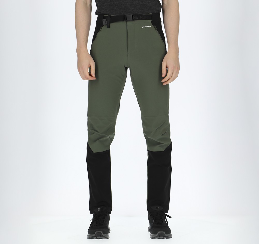 M Diablo Ii Pant, Thyme/Tnf Black, 36,  Vandringsbyxor