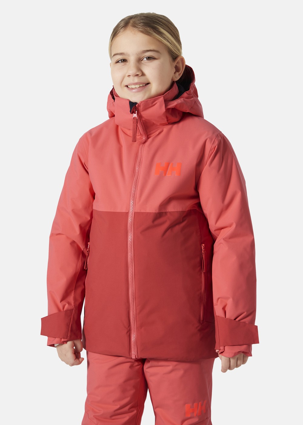 Jr Traverse Jacket, 101 Poppy Red, 14,  Skidjackor