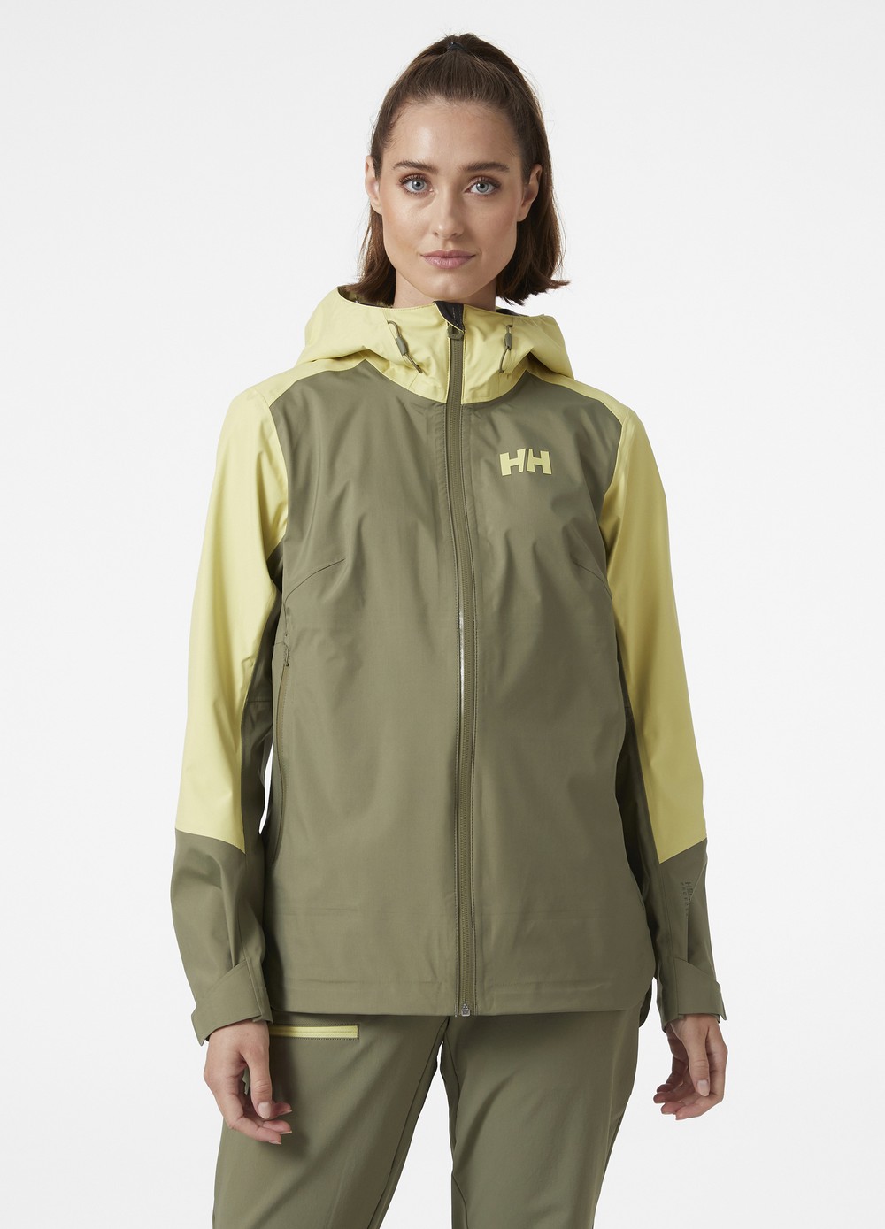 W Verglas 3l Shell Jacket, 421 Lav Green, Xs,  Skaljackor