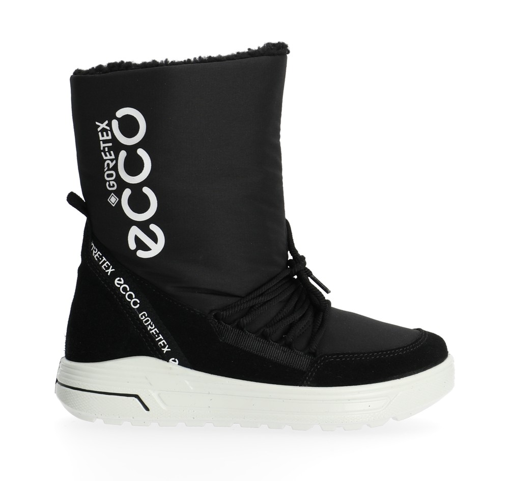 Ecco Urban Snowboarder Mid-Cut, Black/Black, 30,  Snowboots