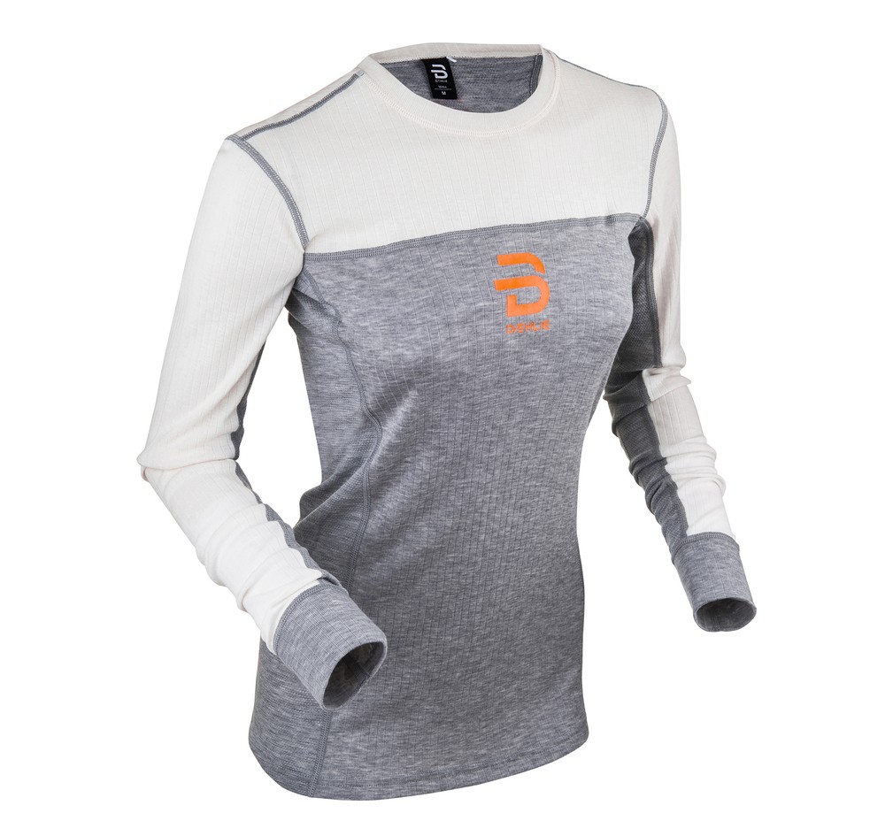 Performance-Tech Ls Wmn, Light Grey Melange, Xs,  Ullunderställ