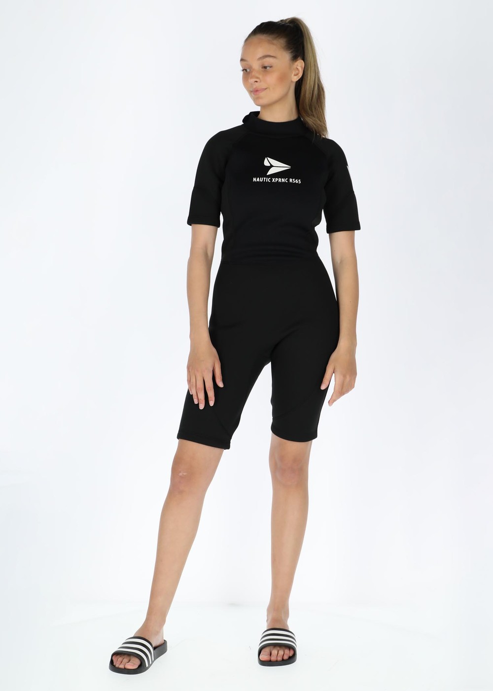 Wetsuit Short Sleeve W, Black, S,  Våtdräkter