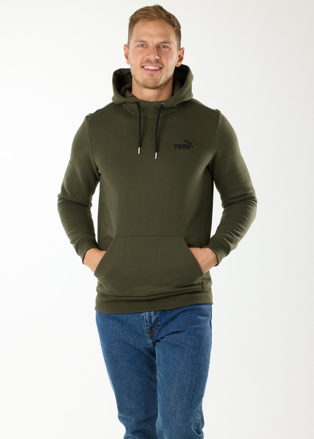 Puma Rebel Hoodie Fl, Forest Night, Xs,  Hoodies